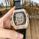 New Replica Richard Mille Skull RM52-01 Rose Gold White Rubber Strap Watch (3)_th.jpg